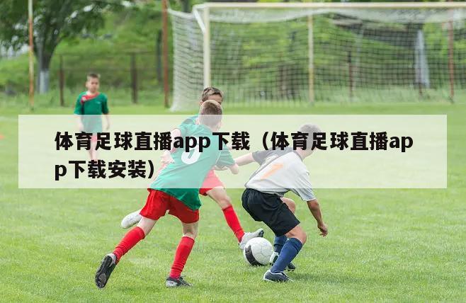 体育足球直播app下载（体育足球直播app下载安装）