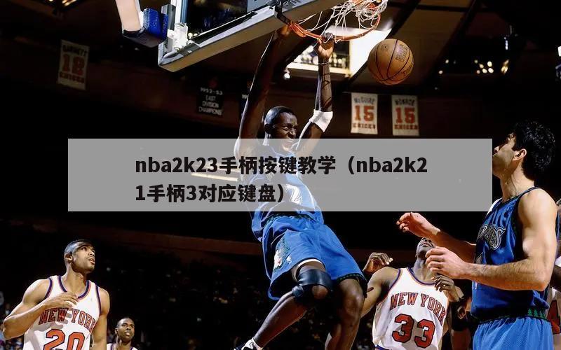 nba2k23手柄按键教学（nba2k21手柄3对应键盘）